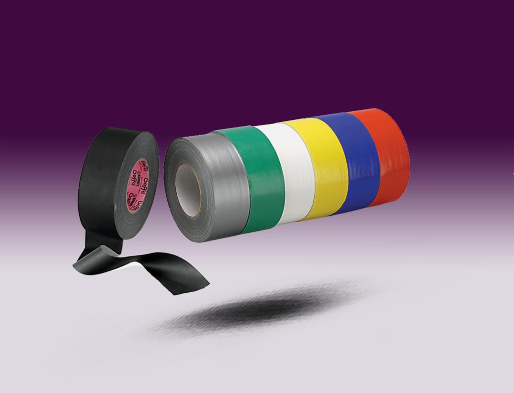 Adam Hall Accessories 58065 W - Rouleau Gaffer Blanc 38mm X 50m - à